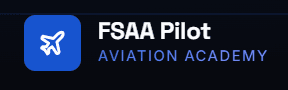 FSAA Aviation Academy logo